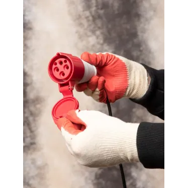 Розетка кабельная 16А 3Р+Е IP44 переносная 380В