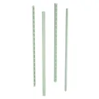 Стойки вертикальные окрашенные, В-1600мм, без дополнительных креплений, 4 шт