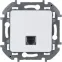 Телефонная розетка RJ11 INSPIRIA белая
