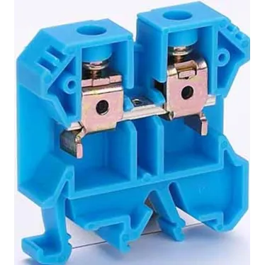 Зажим наборный 100А 16 мм.кв ЗН-101 синий