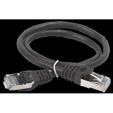 Патч-корд категории 6 FTP LSZH 15м чёрный