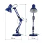 Настольный светильник N-214-E27-40W-BU Е27 с основанием синий