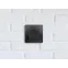 ETIKA Розетка без заземления со шторками антрацит винтовые зажимы