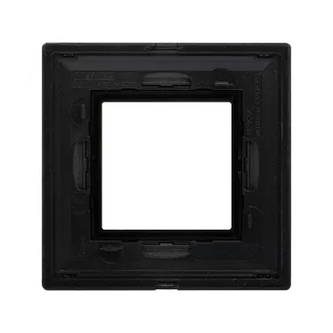 Рамка из металла, ''Avanti'', темно-серый, 2 модуля