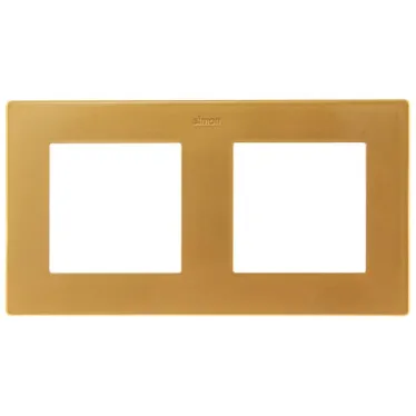 Рамка 2 поста, золото