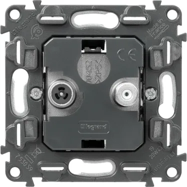 Valena IN MATIC Розетка оконечная TV-SAT 10дБ 5-862МГц/950-2400 МГц