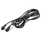 Удлинитель ERAPS-U10 для гирлянды IP65, 10 метров каучук черный