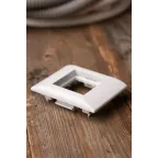 Рамка+суппорт на 2 модуля (1 пост) C-Line