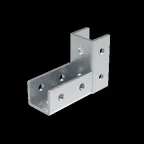 Соединитель C-образного профиля 41Х41 под углом 90градусов горячеоцинкованный