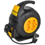 TWIST Катушка УК10 4мест. 2P+PE/10м 3х1,5мм2 автосм. IEK