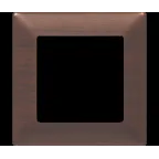 Valena LIFE Рамка 1 пост темное дерево универсальная