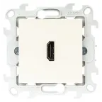 Коннектор HDMI 1.4, слоновая кость