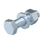 Комплект Болт+Шайба+Гайка M10x40