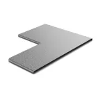 Крышка к переходу прямому правому 300х200, толщина 0,7 мм, Сендзимир цинк