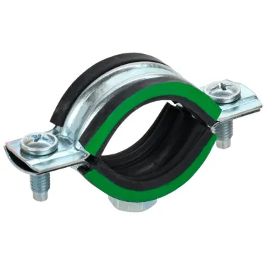 ELASTA Скоба металлическая двухкомпонентная с резиновым уплотнителем d-16-20мм IEK