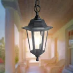 НСУ 06-60-001, Адель1 подвесной шестигранный черный (8/96)