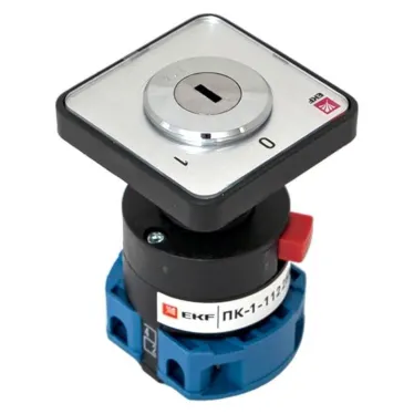 Переключатель кулачковый ПК-1-112 25А 2P '0-1' с ключом