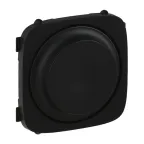 Valena ALLURE Лицевая панель для светорегулятора с поворотной ручкой Антрацит