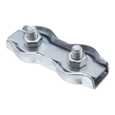 Соединитель (зажим) для троса двойной (Duplex) 4мм