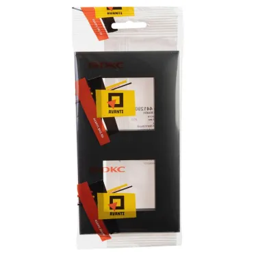 Avanti Рамка ARTLEBEDEV, , Черный матовый, 4 модуля