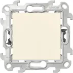 Выключатель кнопочный Push@Go, слоновая кость