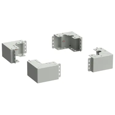 Уголок цоколя h-100мм серый (4шт/компл)