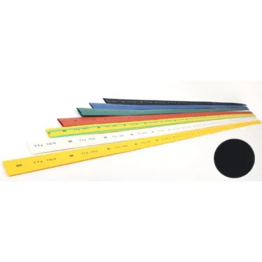 Трубка термоусаживаемая ТТУ 14/7 черная (1м)