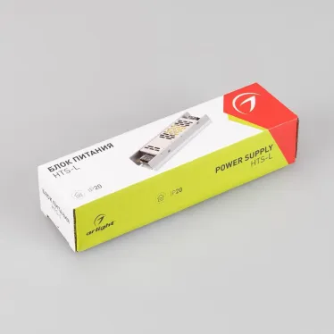 Блок питания HTS-60L-24 (24V, 2.5A, 60W) (ARL, IP20 Сетка, 3 года)