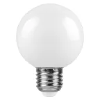 Лампа светодиодная LED 3вт Е27 6400K шар G60