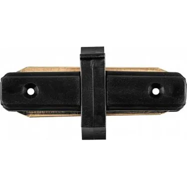 Коннектор прямой черный для шинопровода