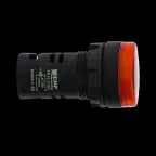 Лампа AD16-22HS LED матрица 22мм красный