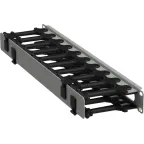 Кабель-органайзер горизонтальный 19'' 1U серый РФ