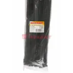 Хомут-стяжка кабельная нейлоновая 450x7,6 мм, черная, упаковка 100 шт, REXANT