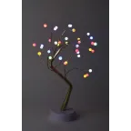 Декоративный светильник Дерево с самоцветами h 45 см, мультиколор, 36 LED, 3*АА, IP20 ЕGNID - 36M