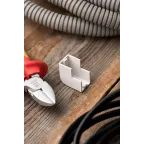 Угол внешний (25х25) (4 шт) Plast Белый