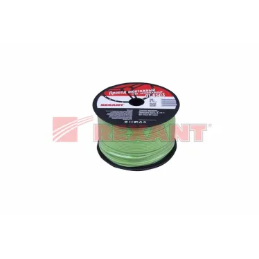 Провод ПГВА 1х0.75 мм2, зеленый, бухта 100 м,
