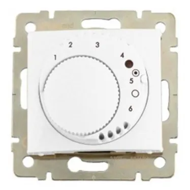 VALENA Термостат для теплых полов белый