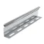 Перегородка в лоток 100х3000, толщина 0,7 мм, Сендзимир цинк