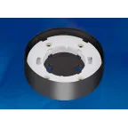 Светильник накладной GX53/FT BLACK CHROME 10 PROM. В составе набора из 10шт Корпус черный хром.