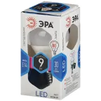 Лампа светодиодная LED P45-9W-840-E14 (диод, шар, 9Вт, нейтр, E14)