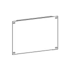 Панель монтажная 250x530 TITAN (2шт)