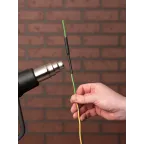 Трубка термоусаживаемая ТУТ нг 6/3 черная в отрезках по 1м PROxima