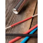 Трубка термоусаживаемая ТУТ нг 2/1 красная рулон PROxima