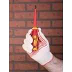 Перчатки рабочие ТОЧКА с ПВХ-покрытием (размер 10)