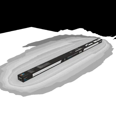 Светильник линейный светодиодный ДБО 10 Вт 760 лм 6500К AC 220В IP20 561х22х36мм крепления провода и коннекторы входят в комплект TL Black Gauss