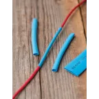 Трубка термоусаживаемая ТУТ нг 4/2 синяя в отрезках по 1м PROxima