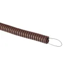 Труба гофрированная ПВХ с зондом под темное дерево d16мм (25м) Plast PROxima