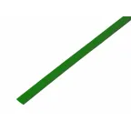 Трубка термоусаживаемая ТУТ 5,0/2,5 мм зеленая, 1 м
