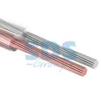 Кабель акустический 2х1.50 кв.мм прозрачный SILICON, REXANT