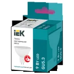 Лампа светодиодная MR16 софит 9Вт 230В 4000К GU5.3 IEK